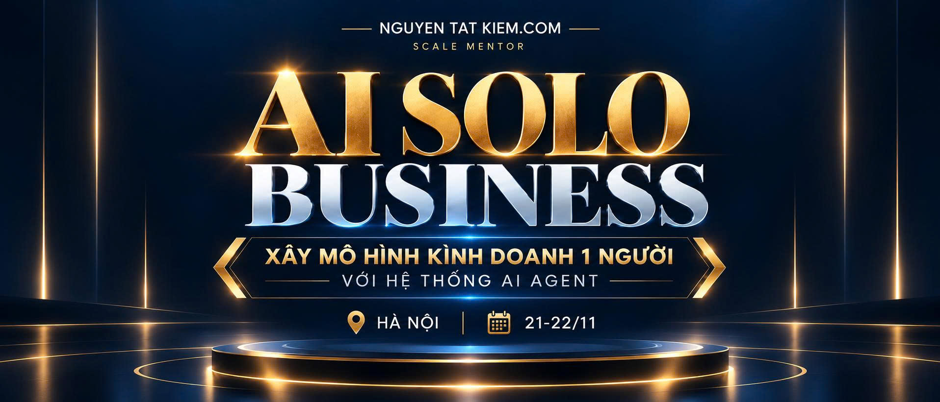 Combo AI SOLO BUSINESS SVIP — 5 khoá học